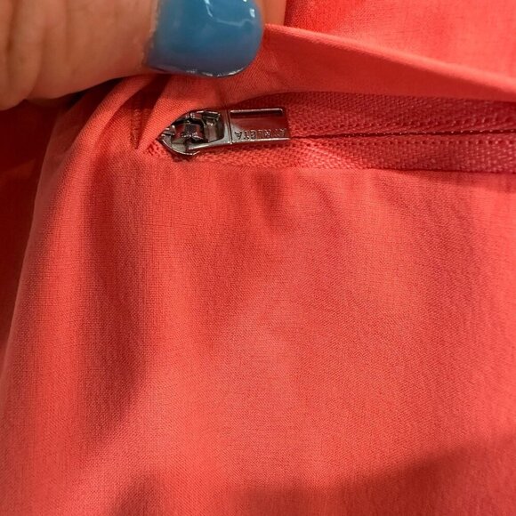 Athleta Brooklyn Mid Rise Ankle Pant Size 14 Sunset Glow Travel Commute - Picture 6 of 10